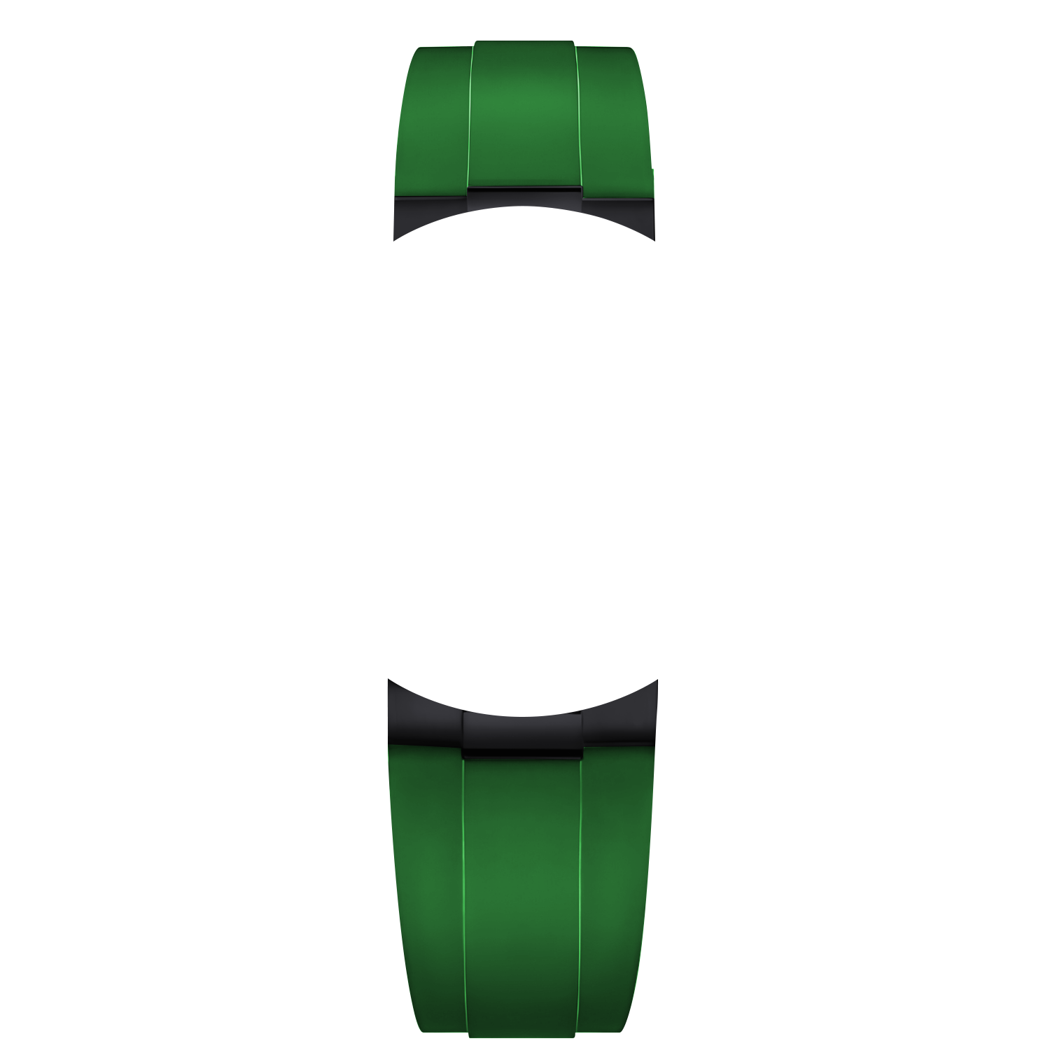 Green Ribbon Black