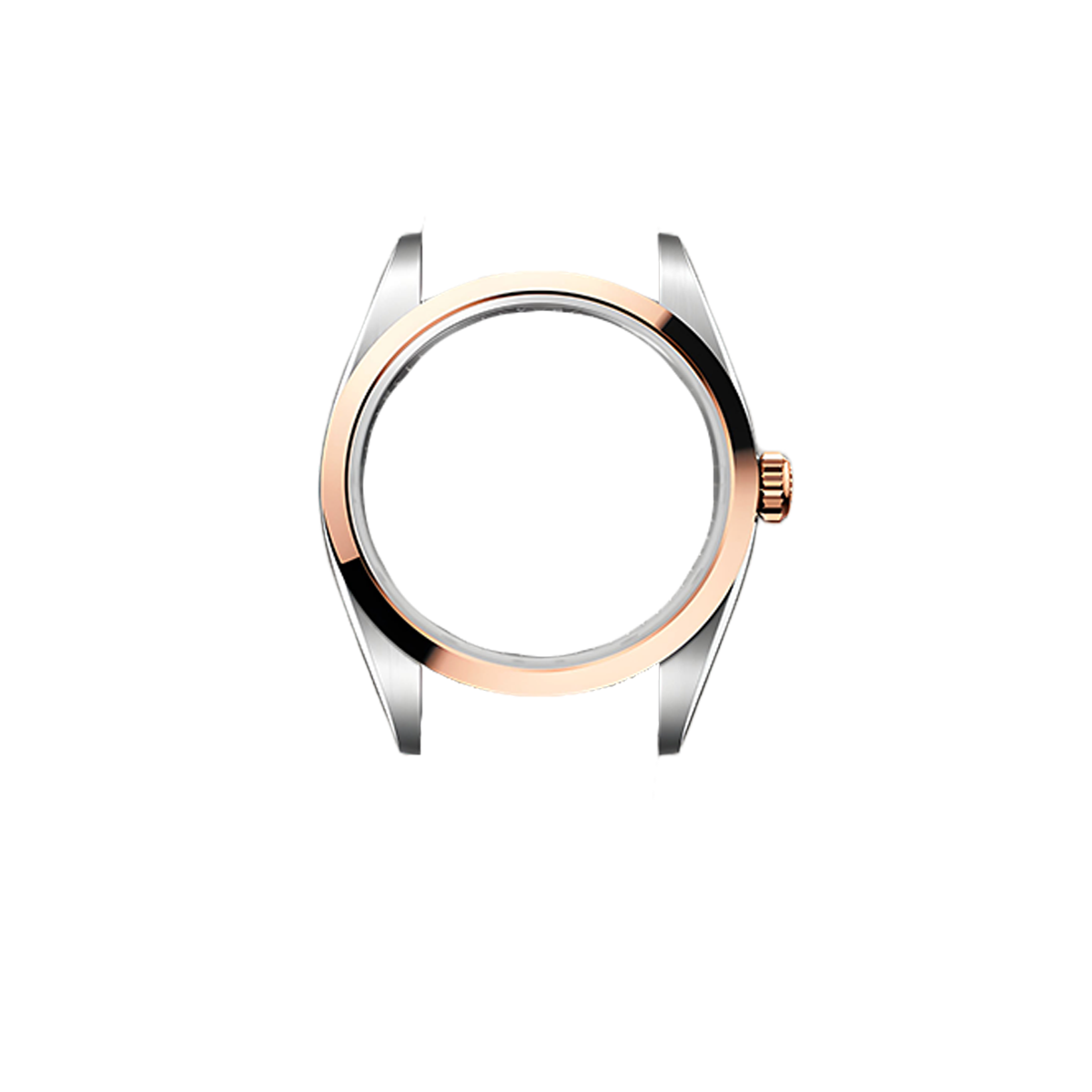 Silver Rose Gold Two Tone