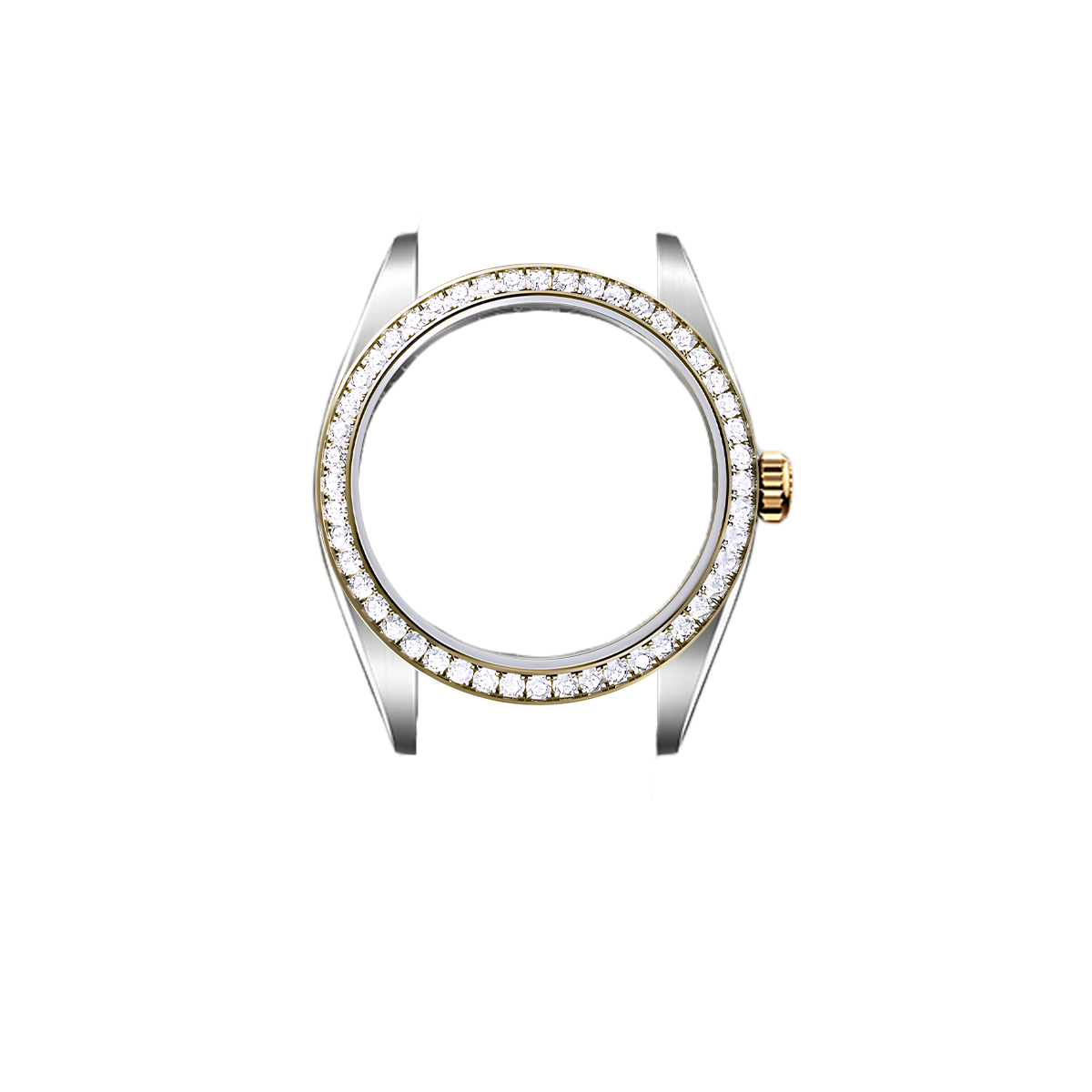 Silver Two Tone Jewel