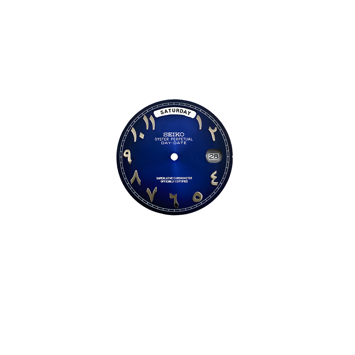 Deep Blue Arabic Gold